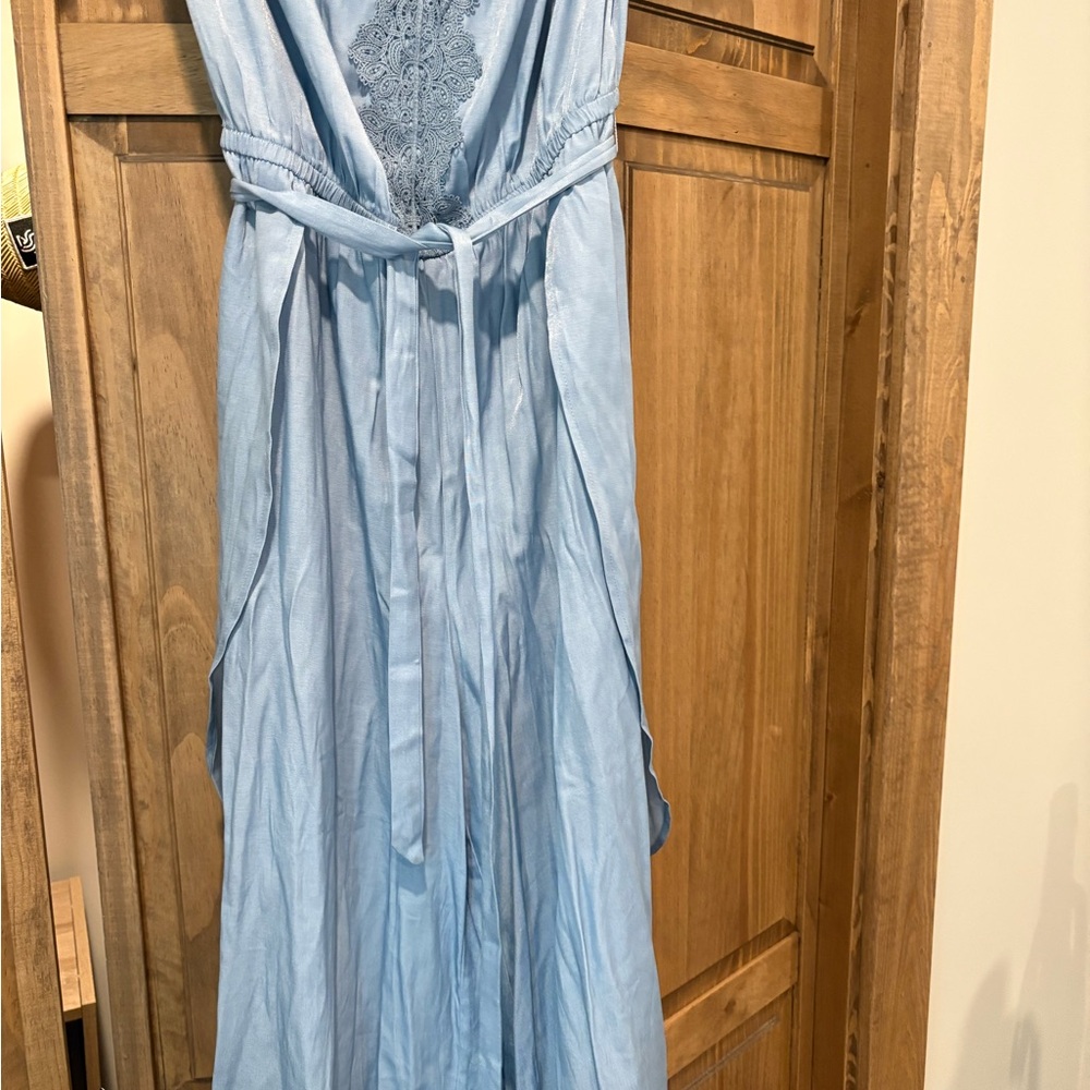 Hem & Thread Light Blue jumpsuit